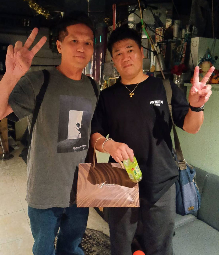 山畠克博さんと私（大嶋信之）