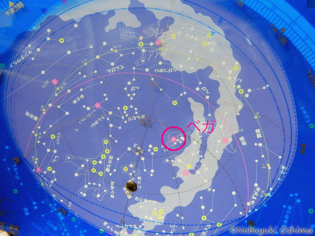 東京都2025年7月28日(20時15分ごろ)の星座早見盤